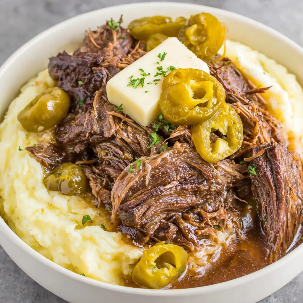 Crockpot Mississippi Pot Roast
