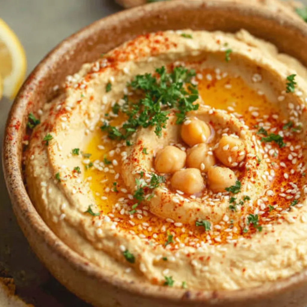 Hummus Without Garlic