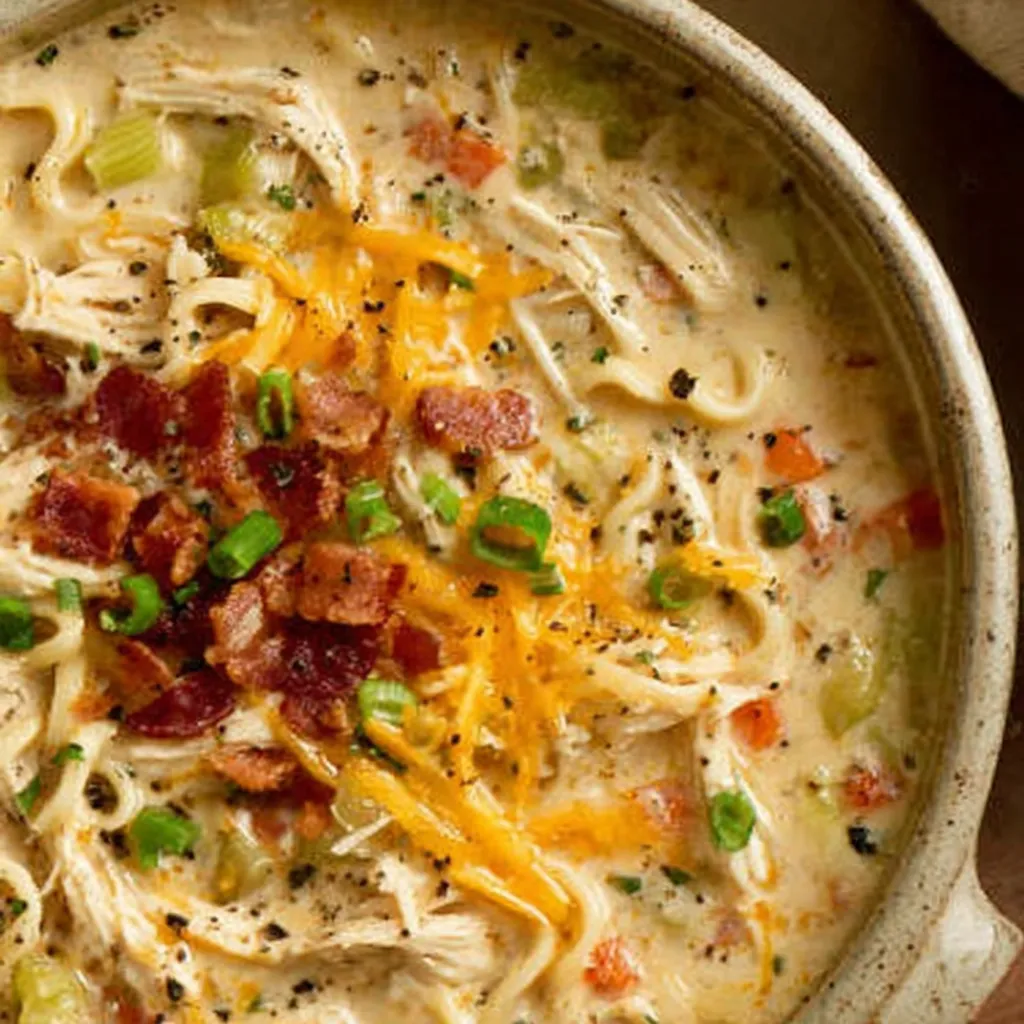 Crack Chicken Noodle Soup