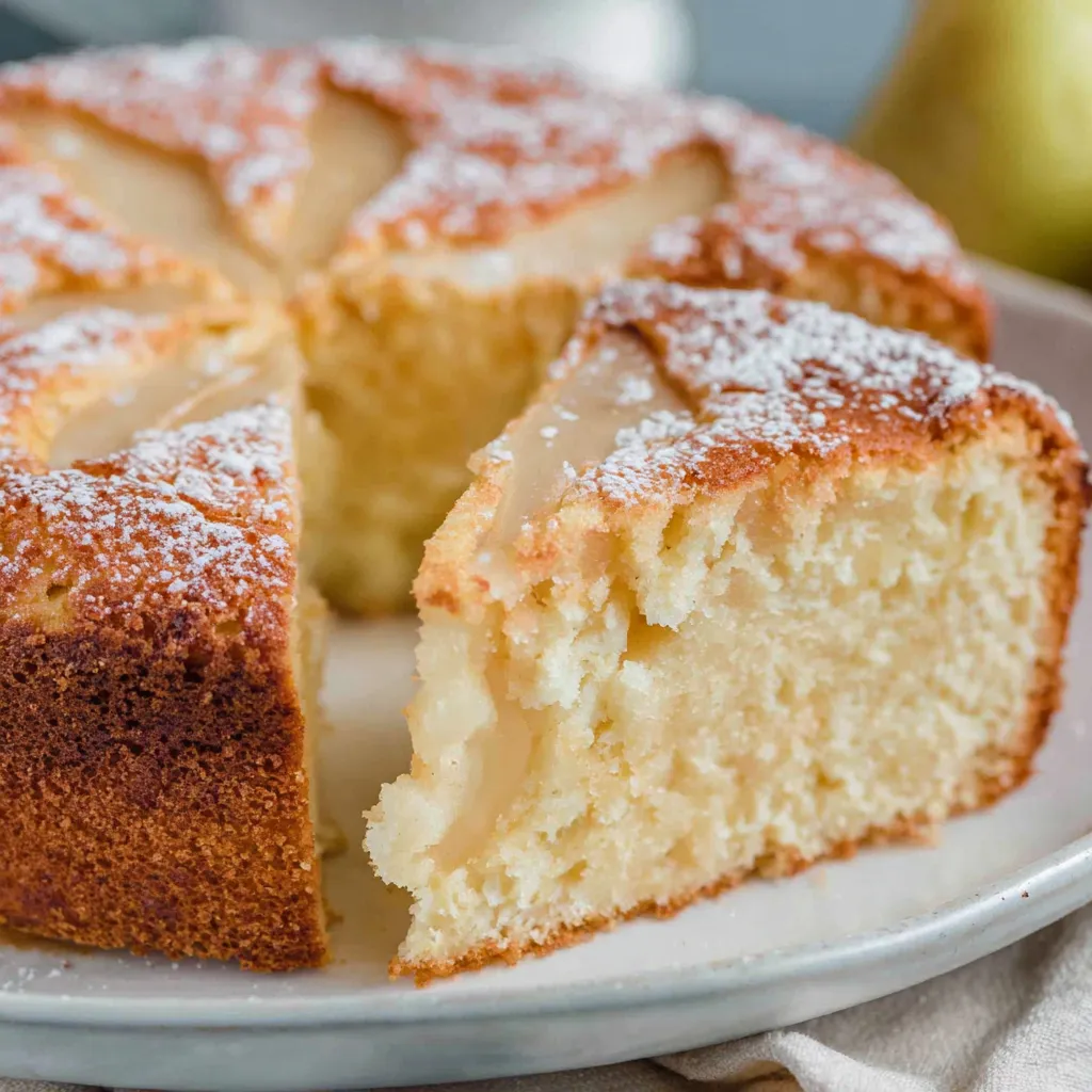 Easy Italian Pear Cake