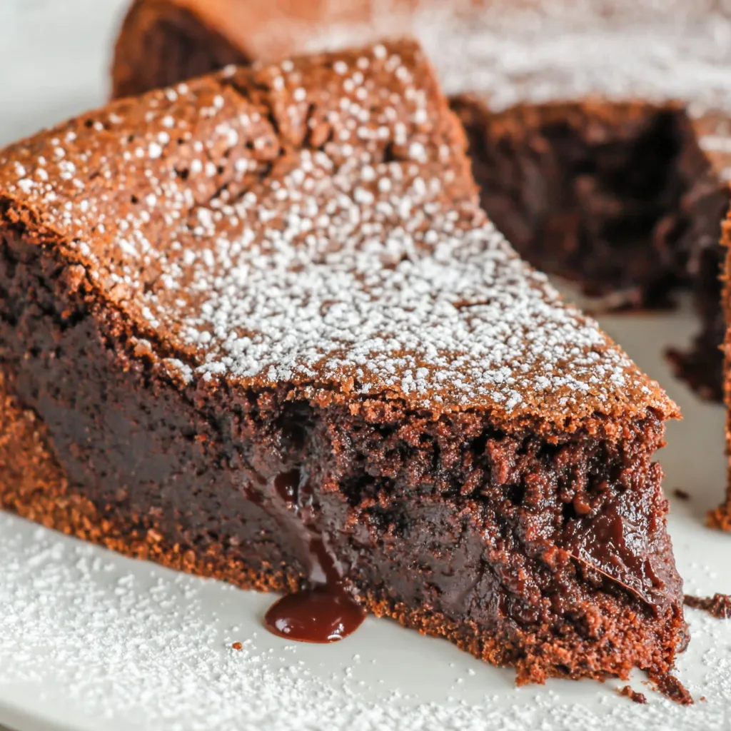 Flourless Chocolate Fudge Cake