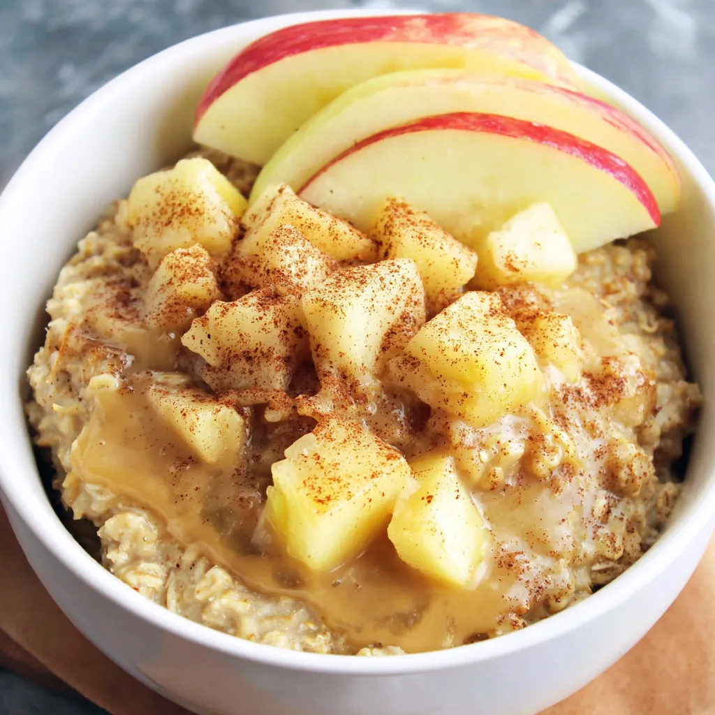 Apple Cinnamon Oatmeal