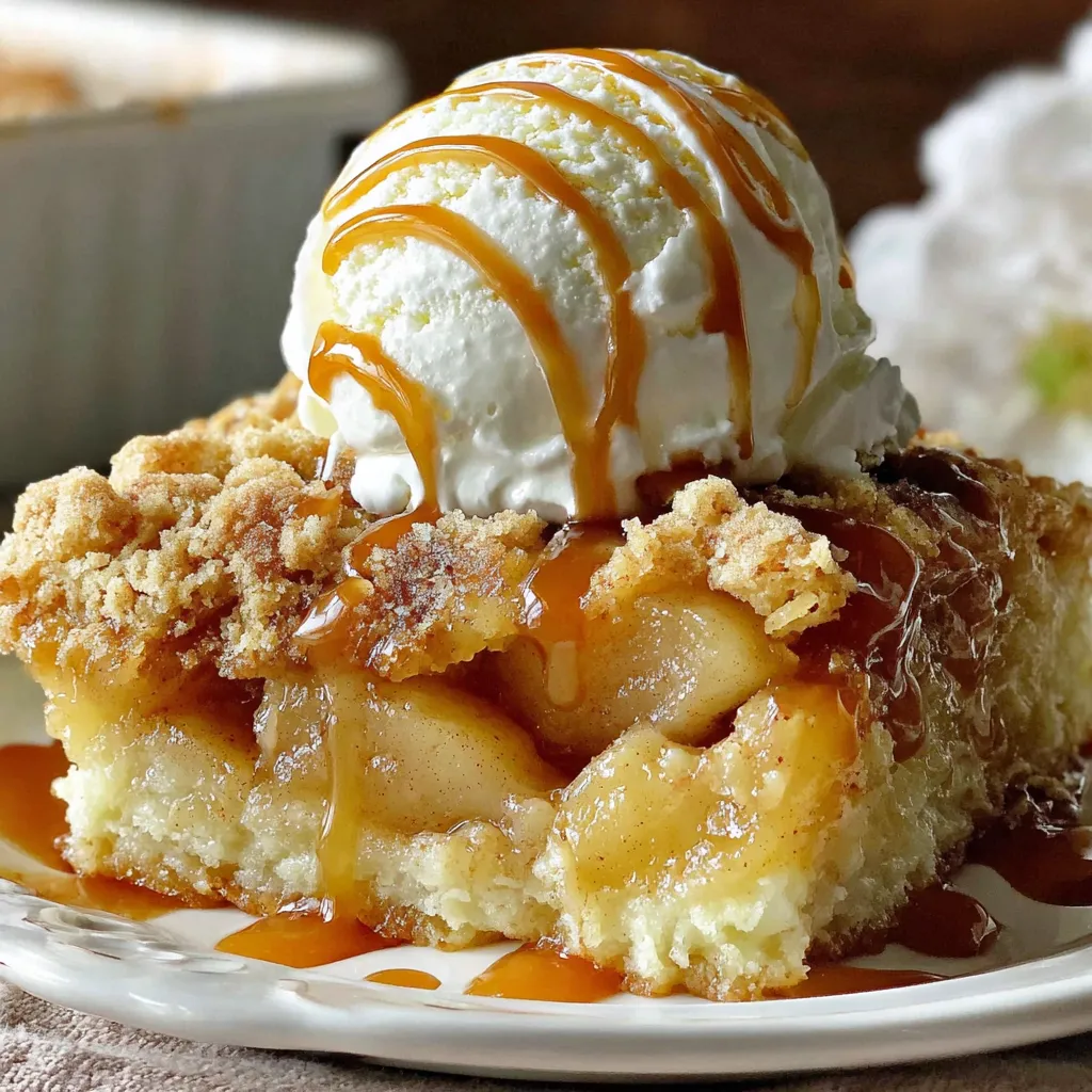 Caramel Apple Dump Cake