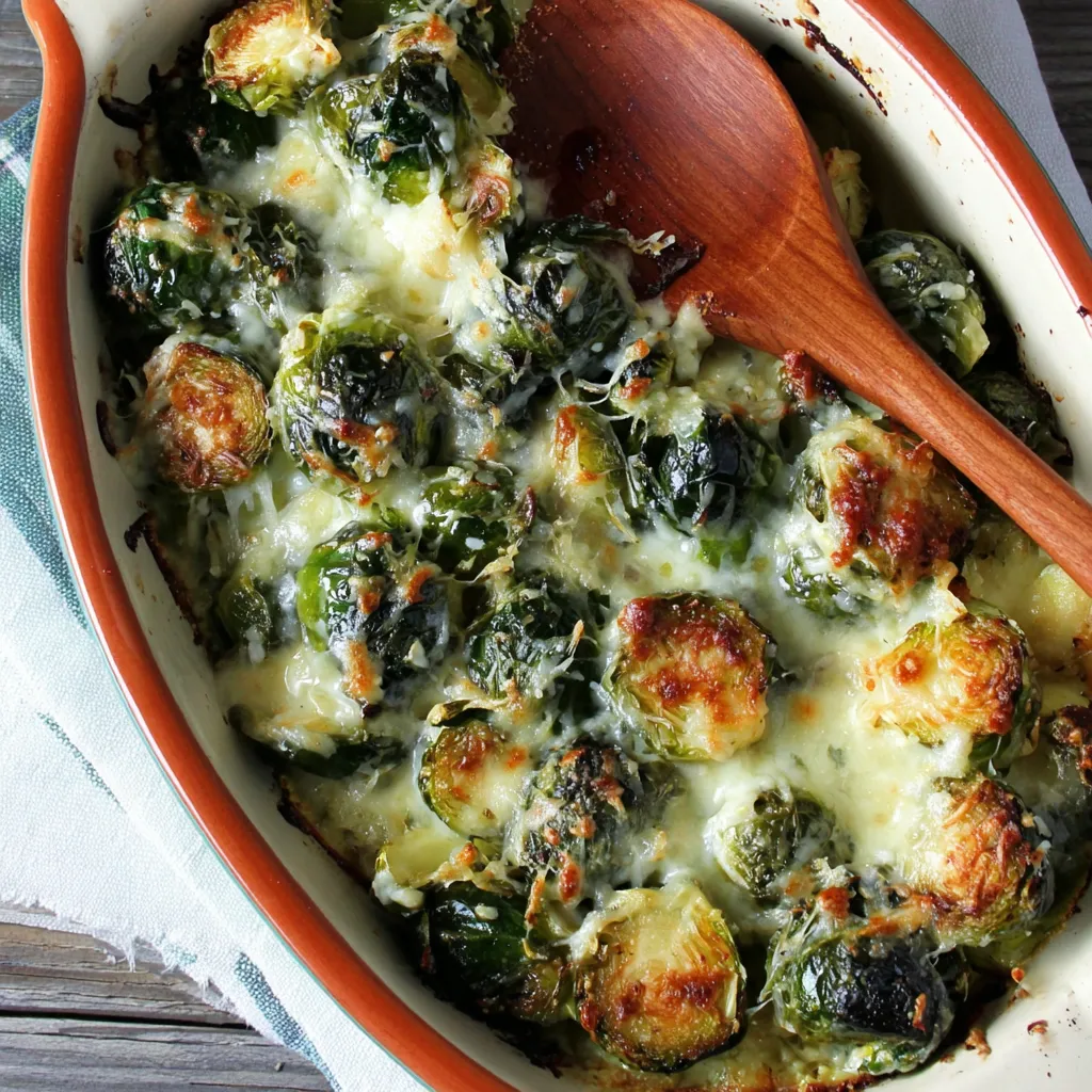 Brussels Sprouts Gratin