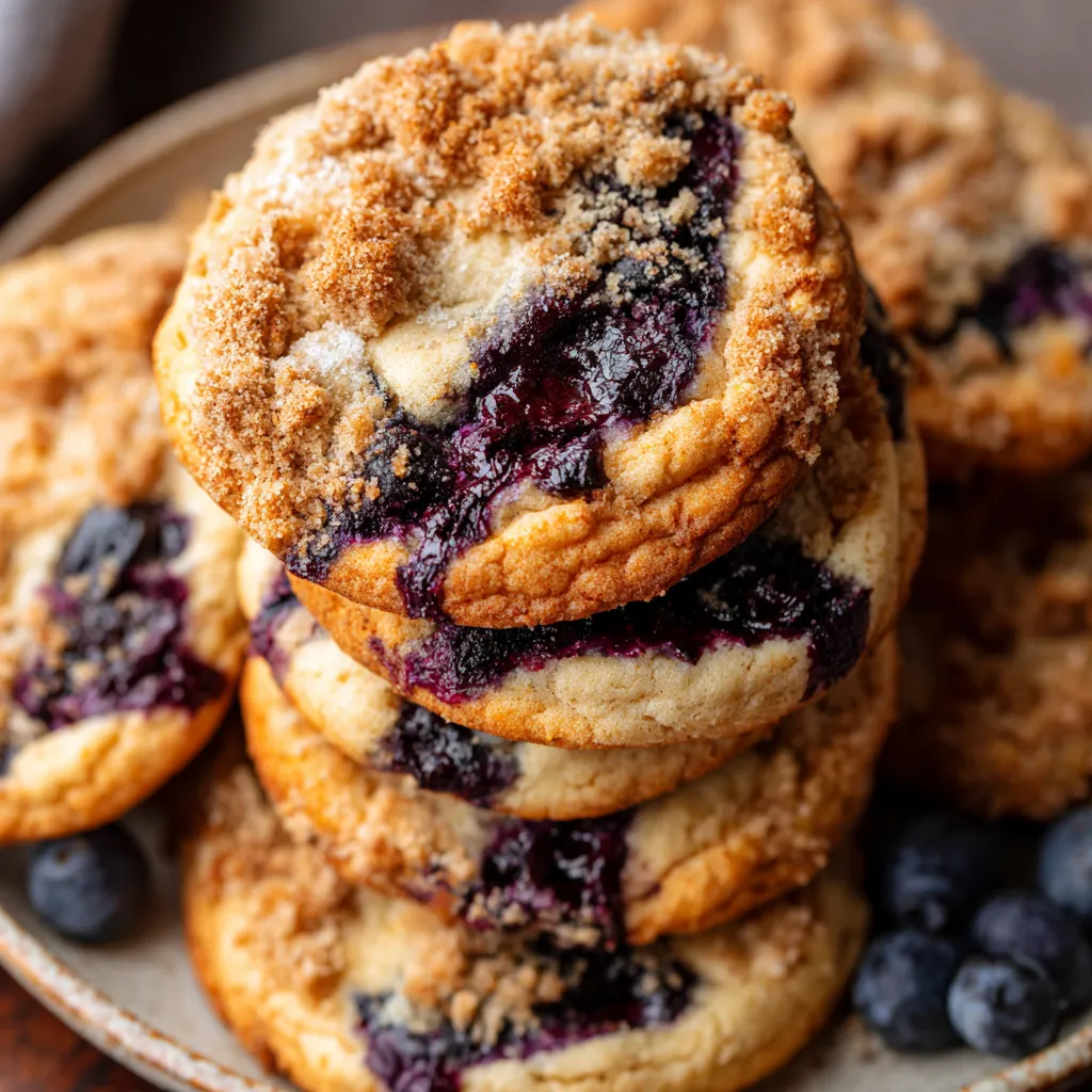 Blueberry Muffin Cookies
