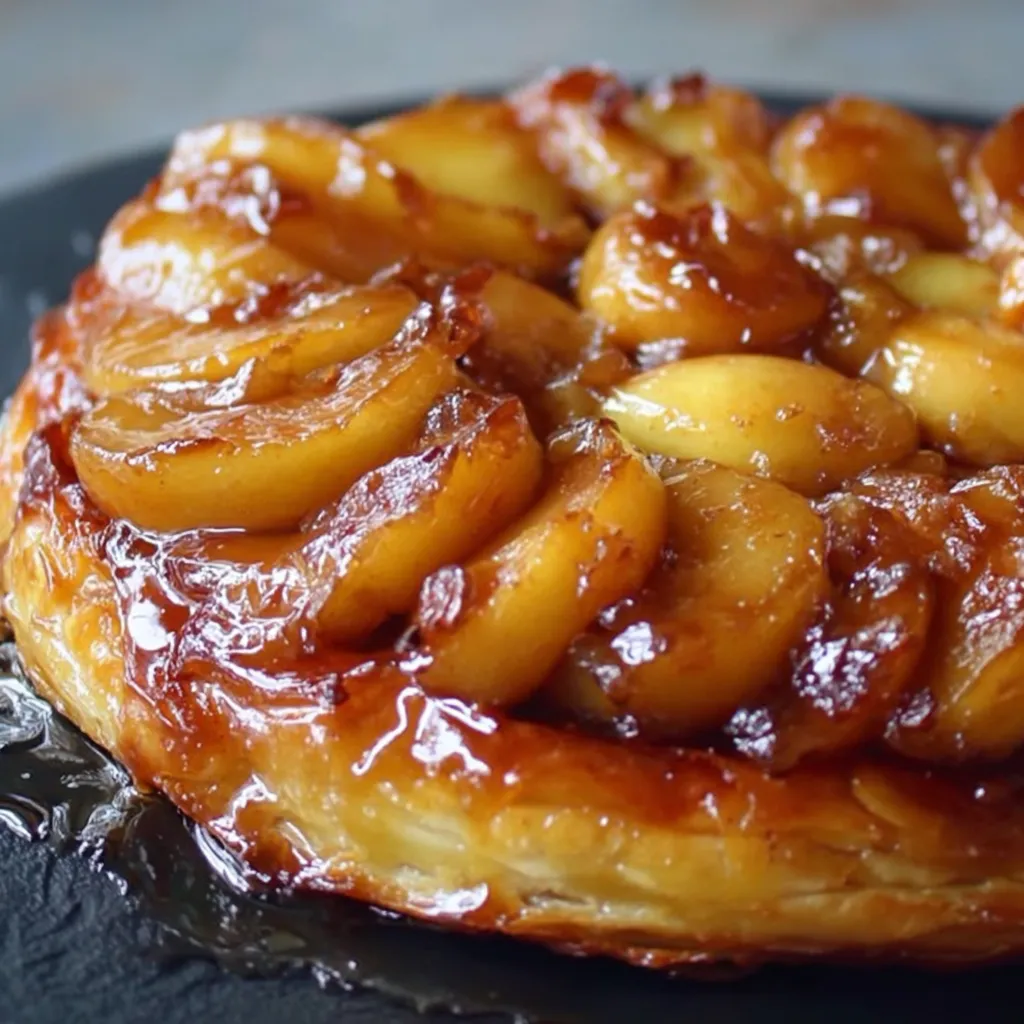 Caramel Apple Tarte Tatin