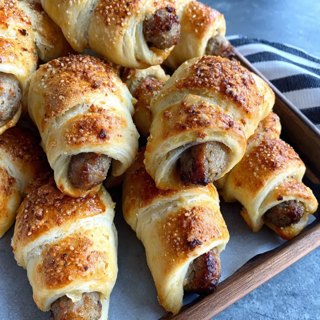 Breakfast Pigs in a Blanket
