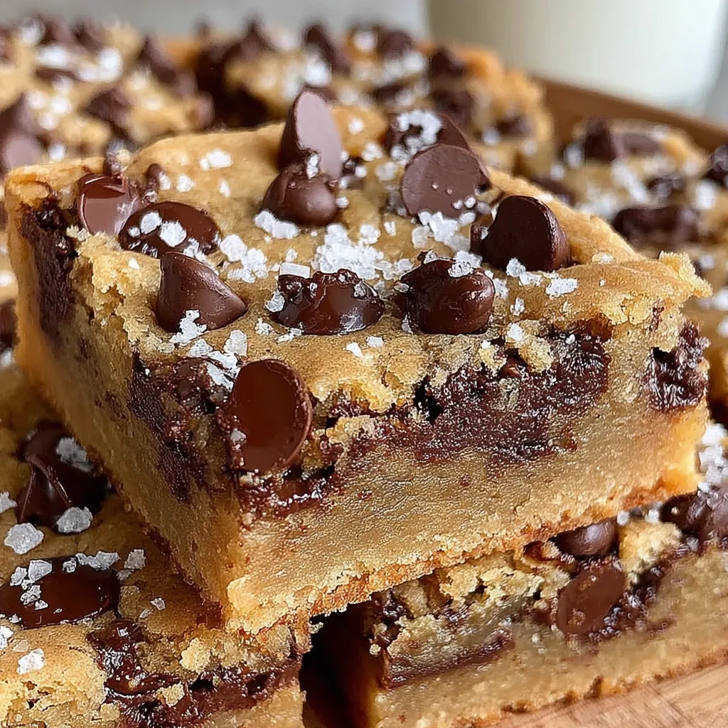 Chocolate Chip Cookie Dough Bars