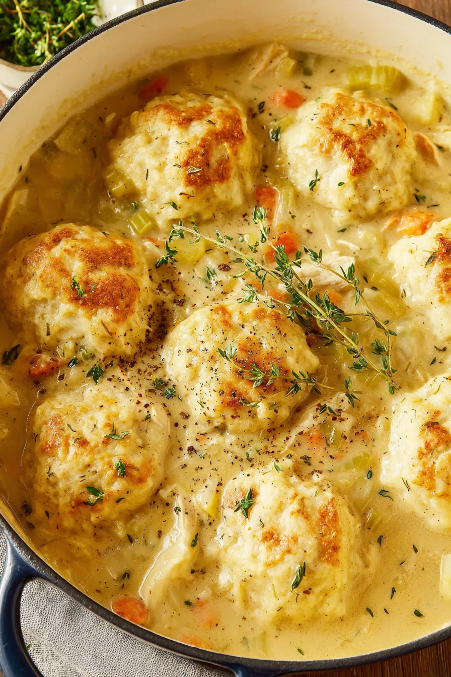 Close-up of dumplings steaming in pot