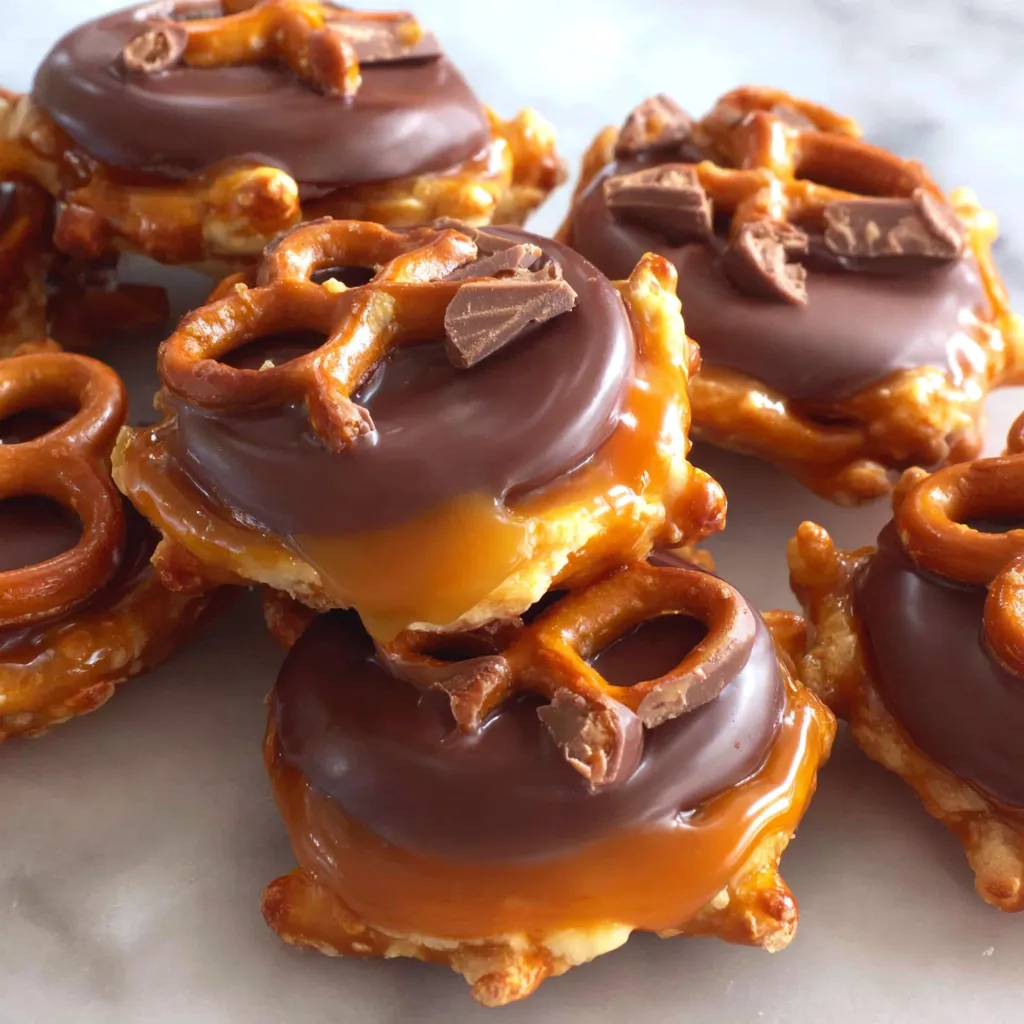 The Best Snickers Pretzel Bites