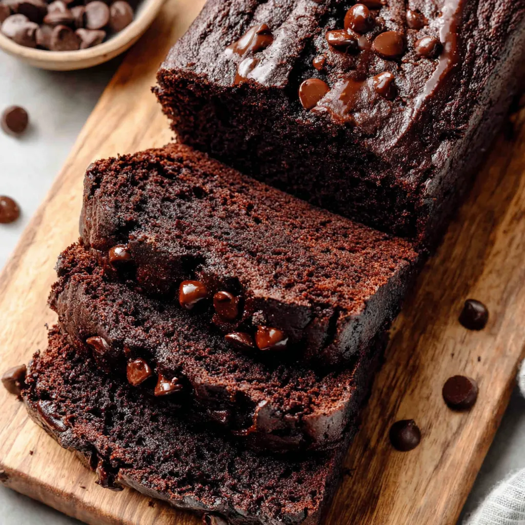 Double Chocolate Banana Bread