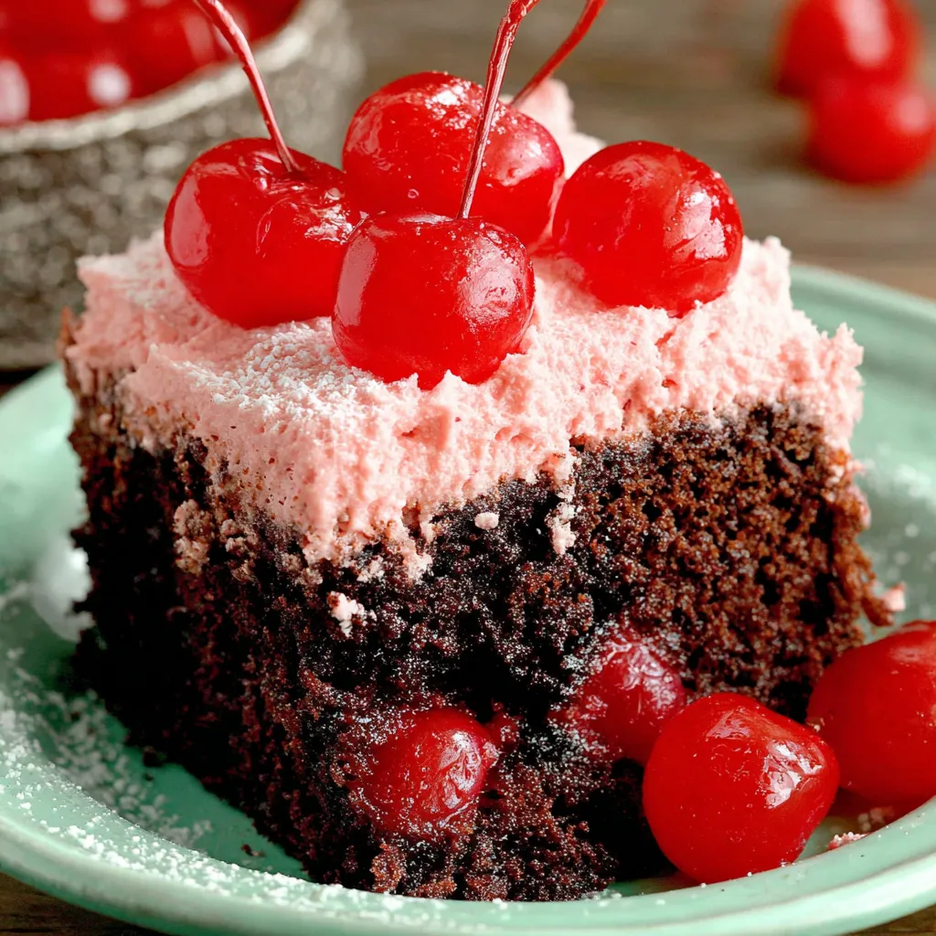 Cherry Dr Pepper Cake
