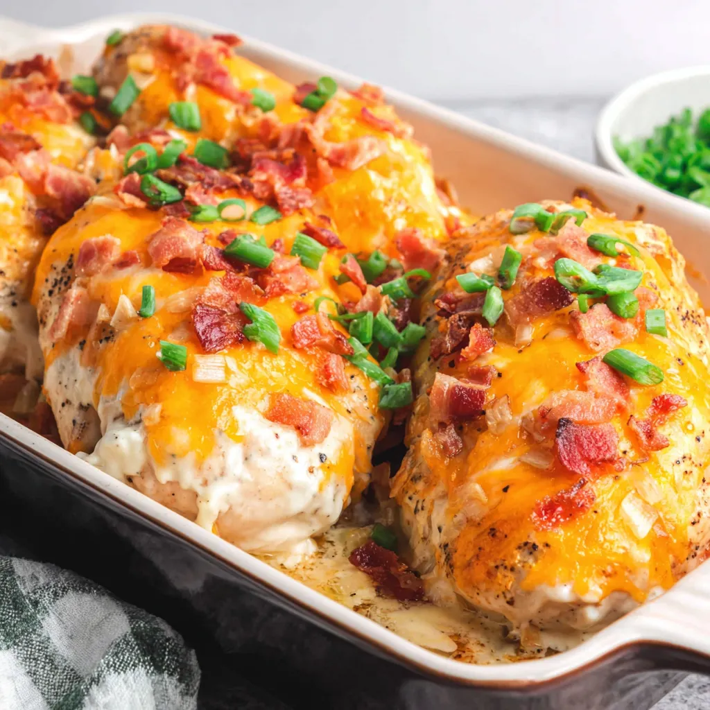 Baked Crack Chicken