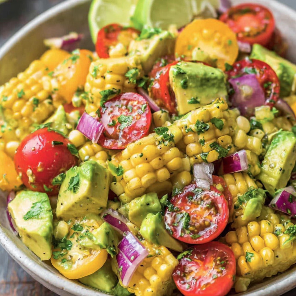 Avocado Corn Salad with Lime