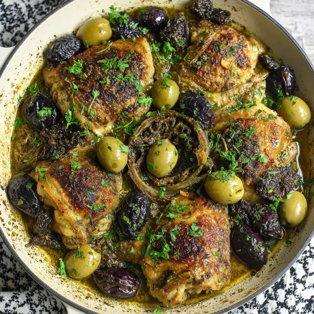 Classic Chicken Marbella