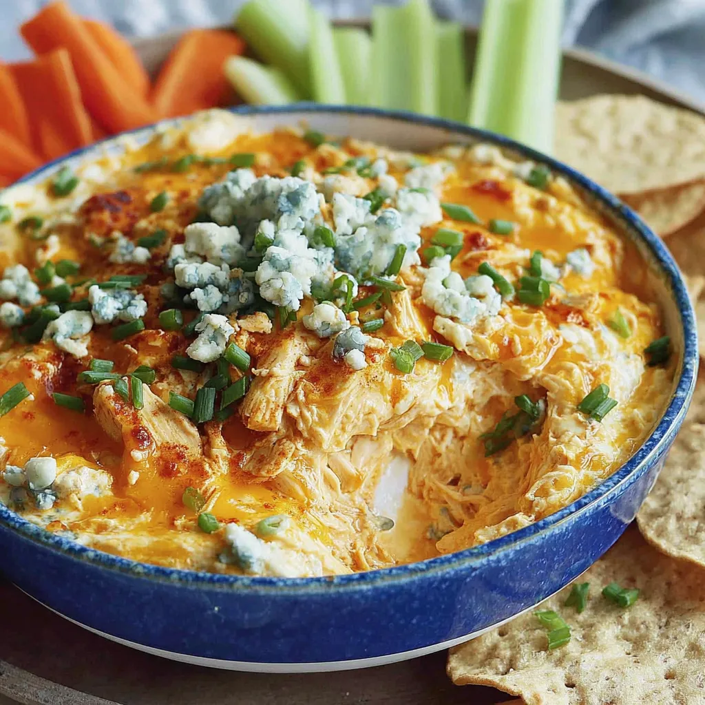 Classic Buffalo Chicken Dip