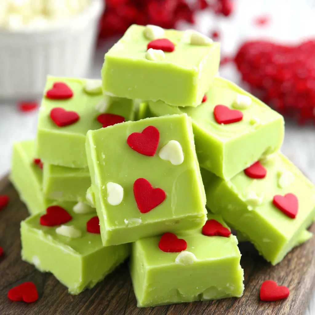 Grinch Fudge