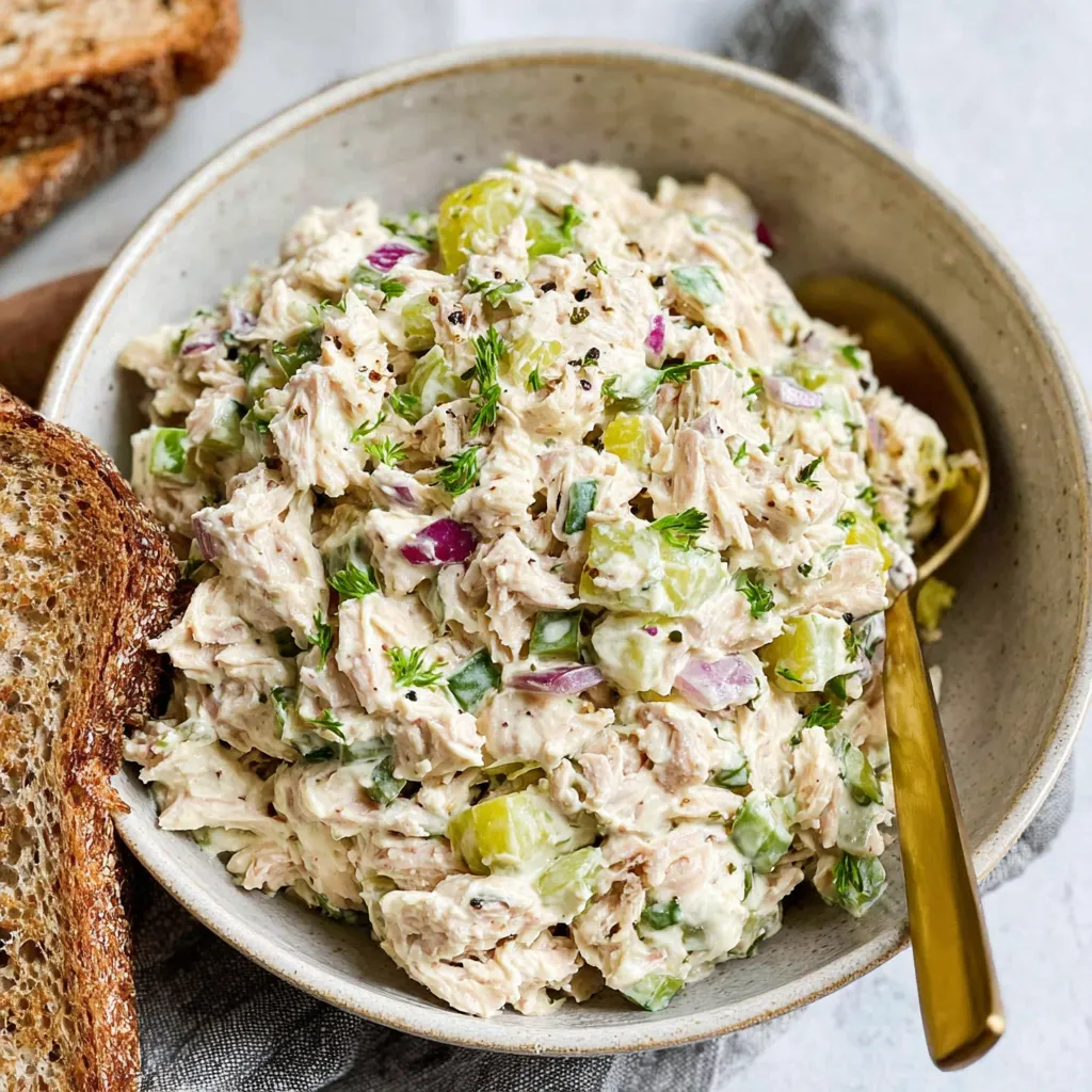 Classic Tuna Salad with Greek Yogurt