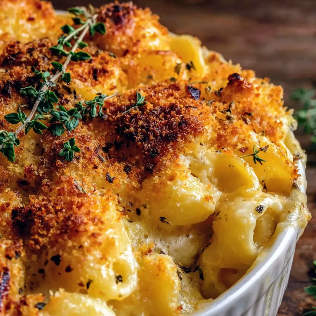 Healthy Baked Mac and Cheese