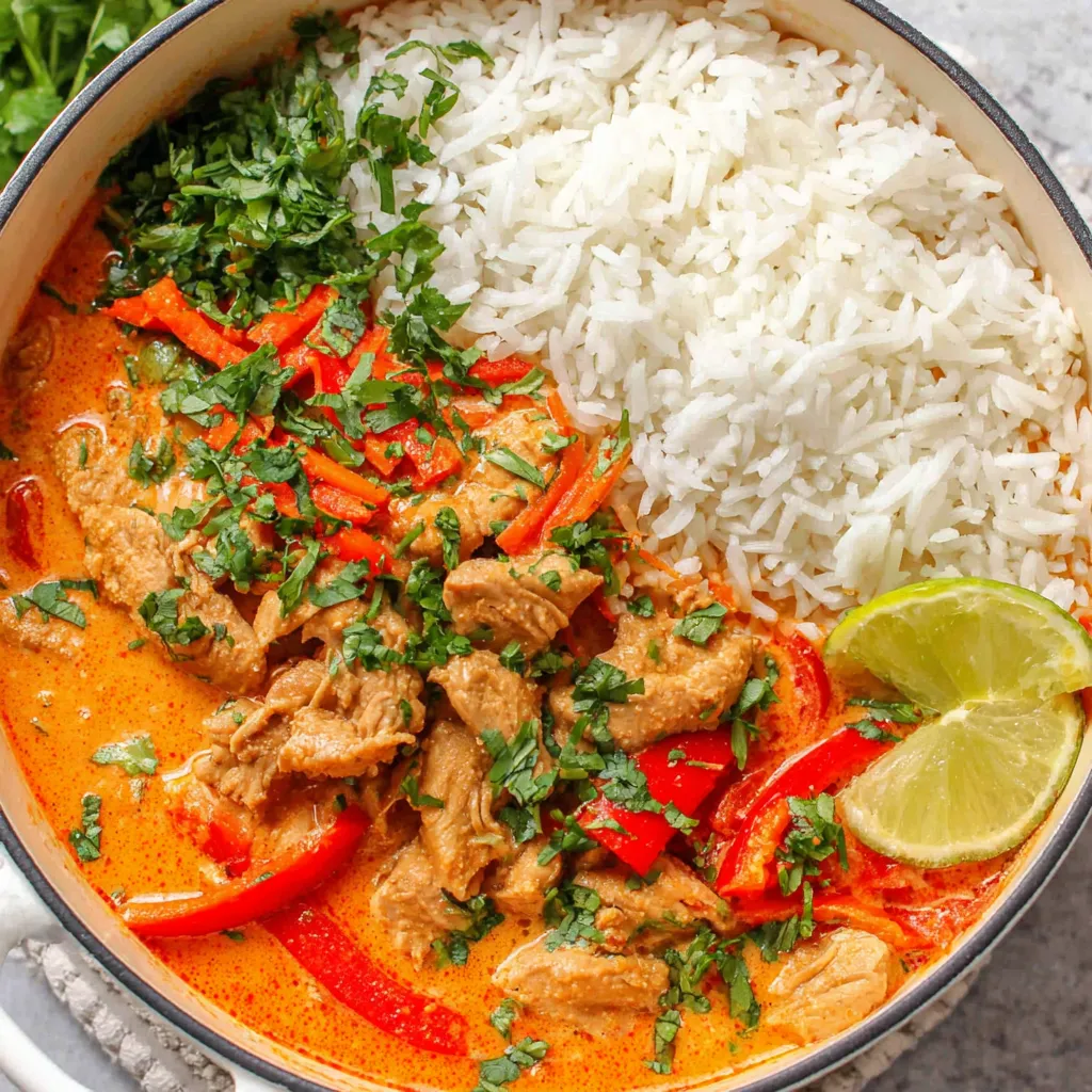 Easy Thai Red Curry Chicken {One Pot, 30-Minute Meal}