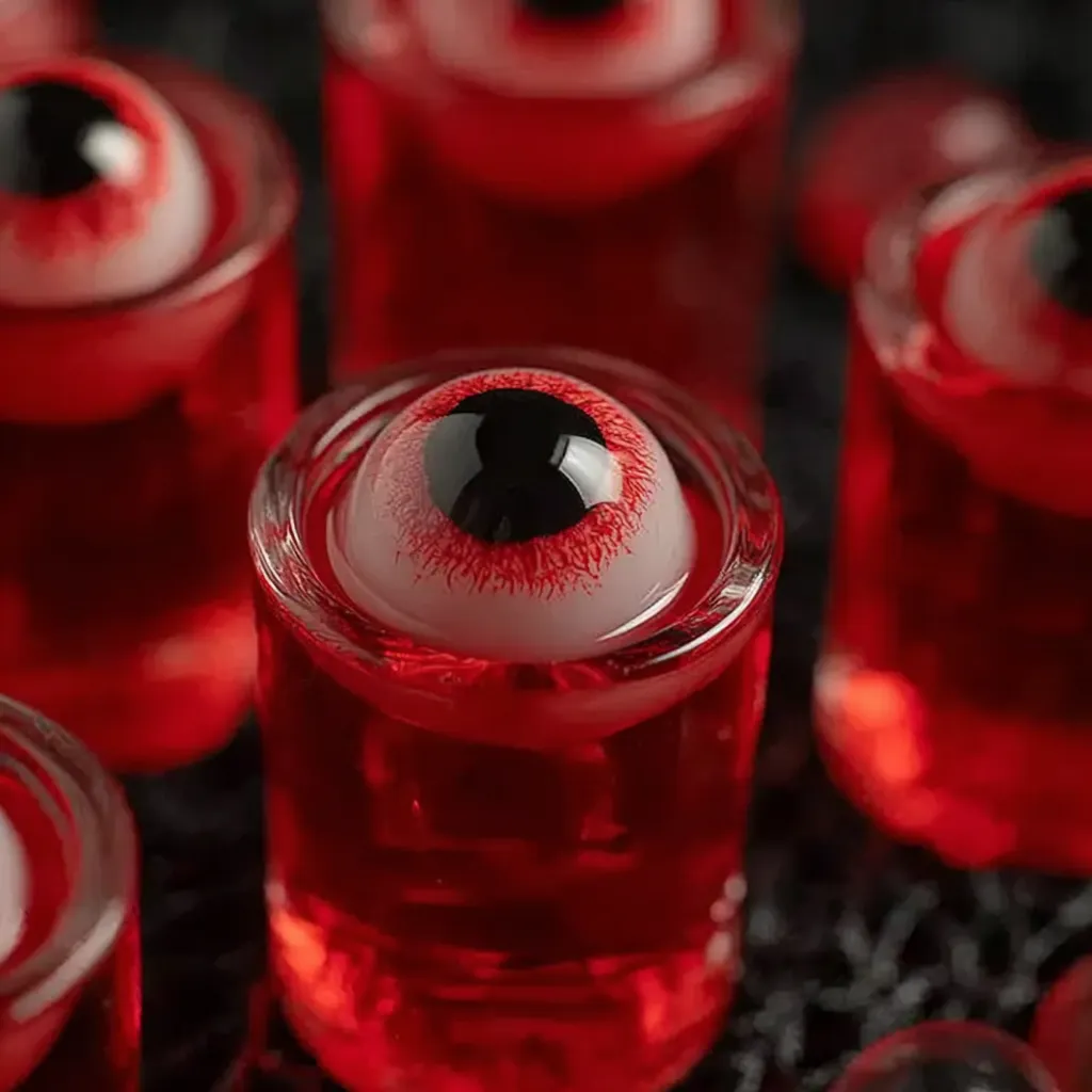 Halloween Eyeball Jello Shots