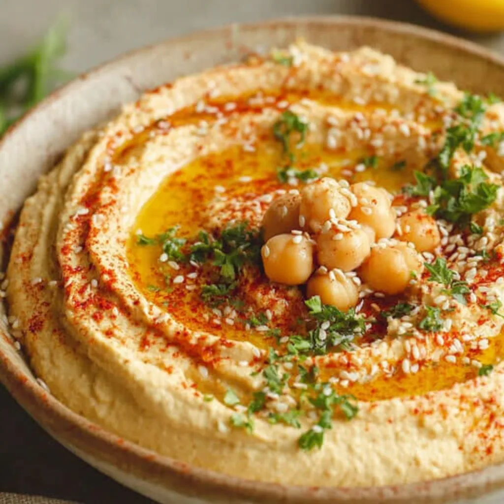 Hummus Without Garlic