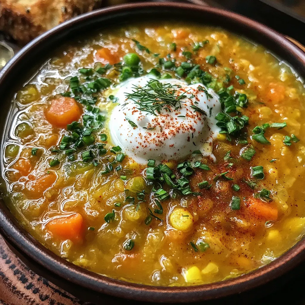 Classic Comforting Pea Soup