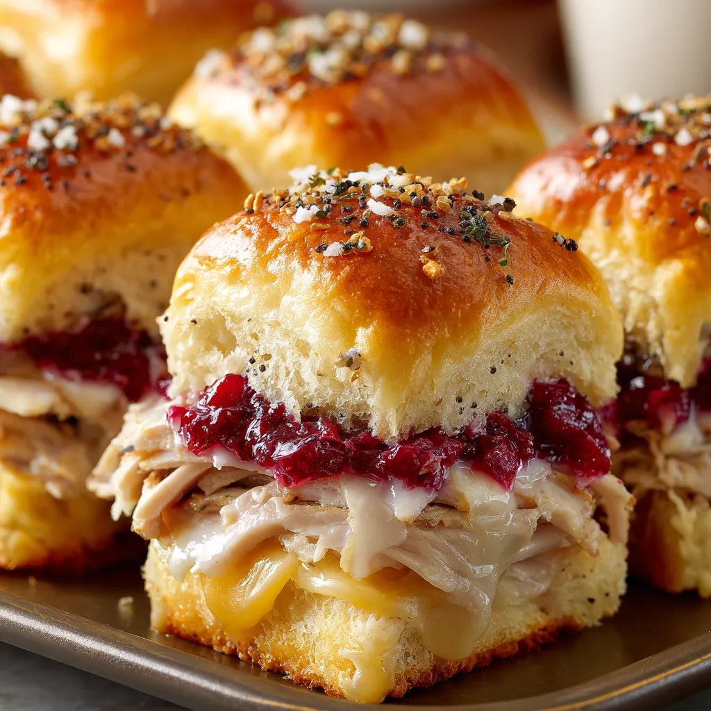 Turkey Cranberry Sliders