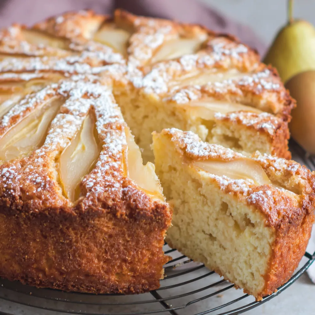 Easy Italian Pear Cake