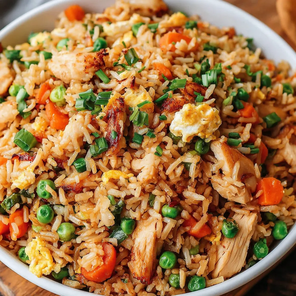 Weeknight Chicken Fried Rice