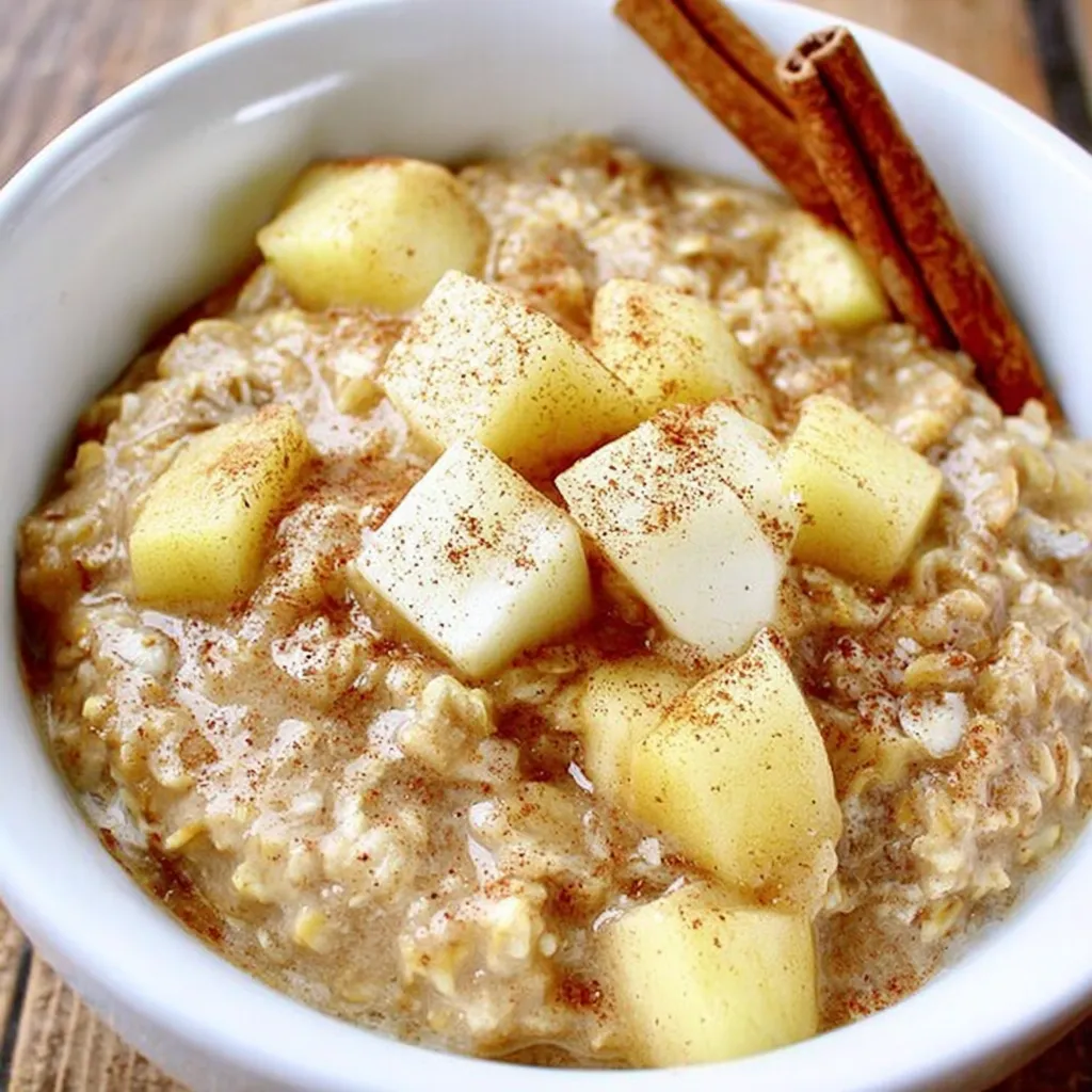 Apple Cinnamon Oatmeal