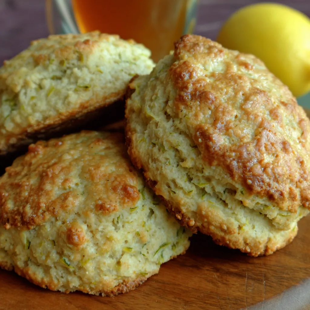 Lemon Zucchini Scones