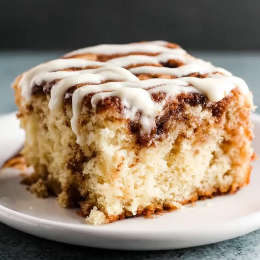 Cinnamon Roll Cake