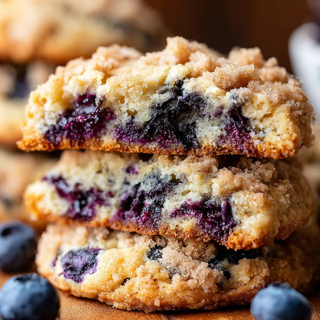 Blueberry Muffin Cookies