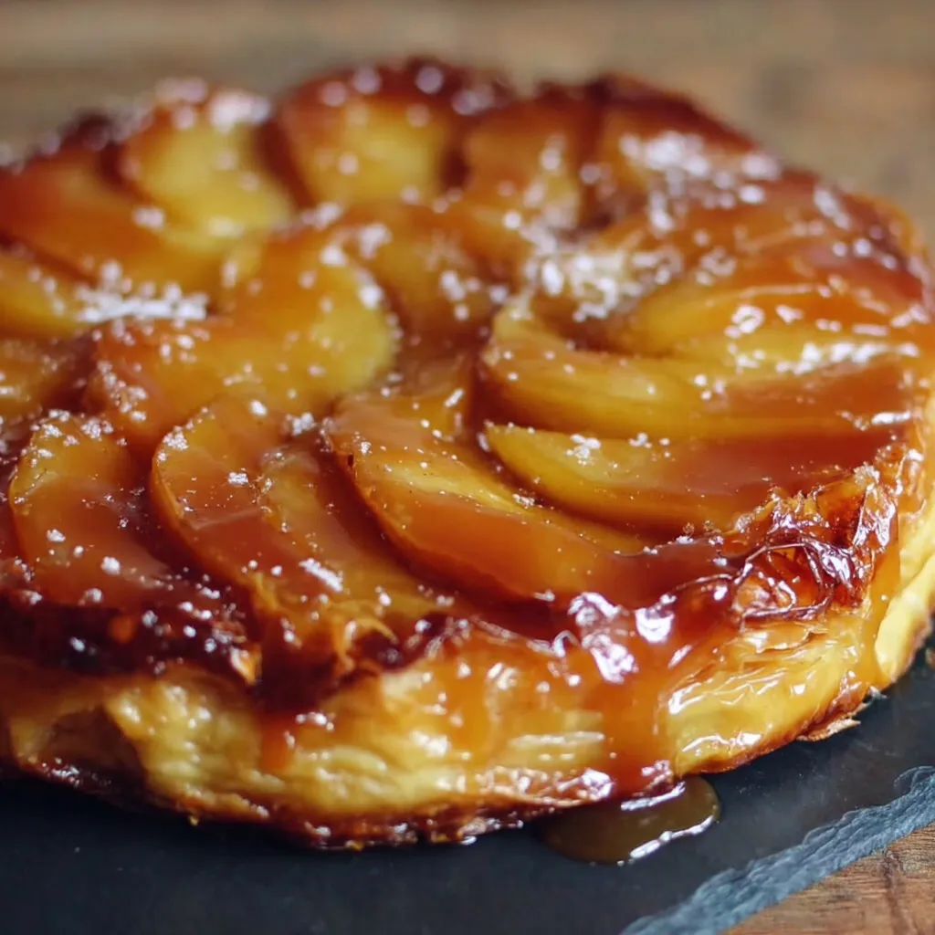 Caramel Apple Tarte Tatin