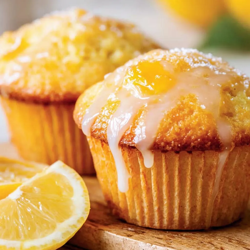 Lemon Curd Muffins
