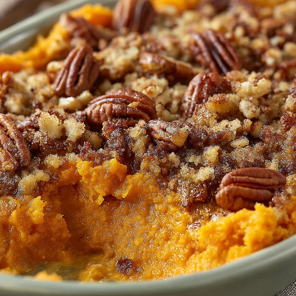 Sweet Potato Crunch Casserole