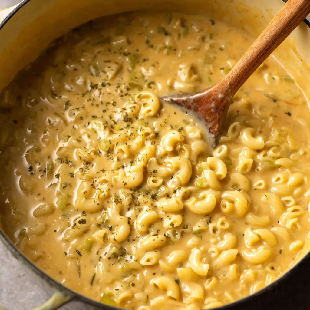 Creamy Mac and Cheese Soup