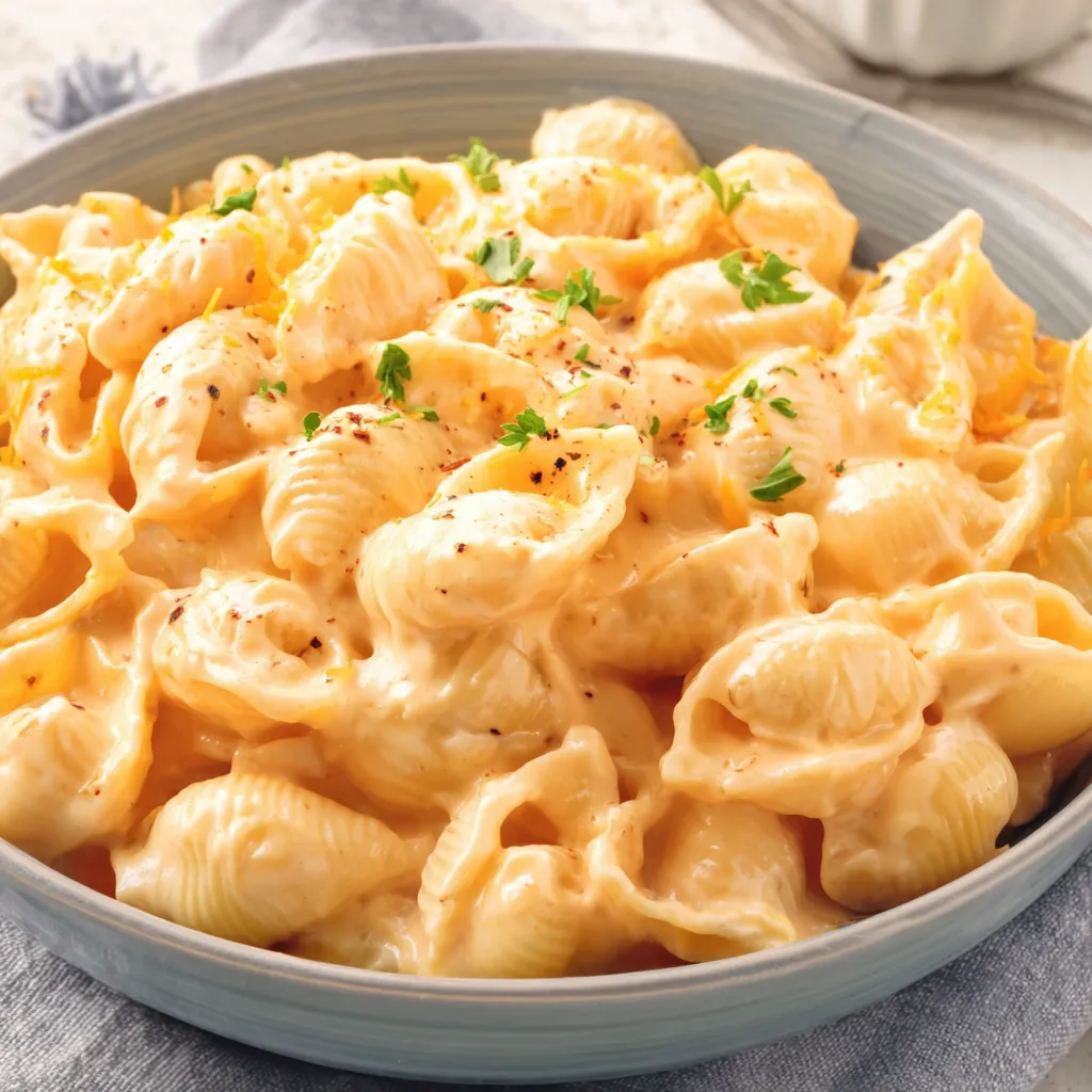 Homemade Shells and Cheese