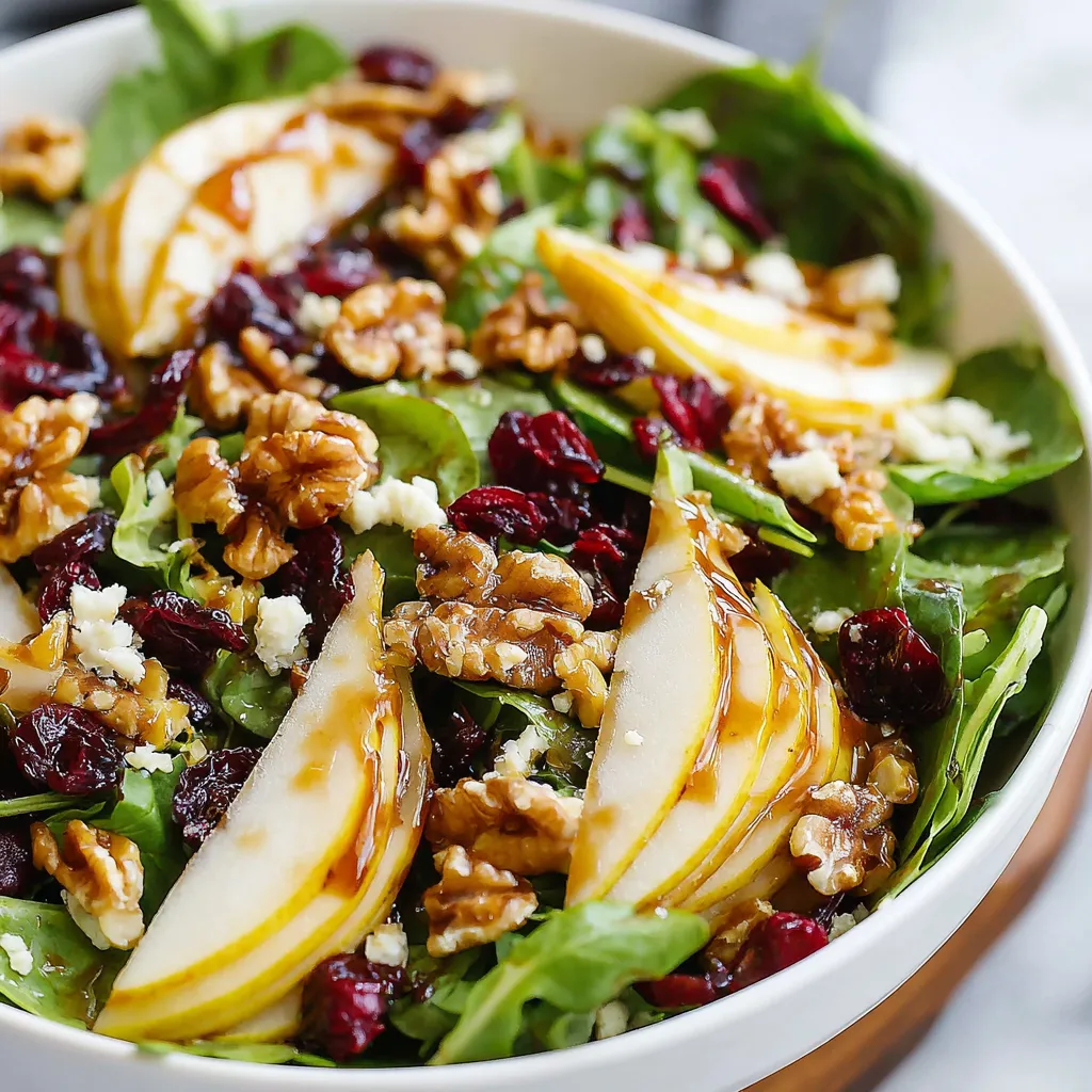 Autumn Pear Salad