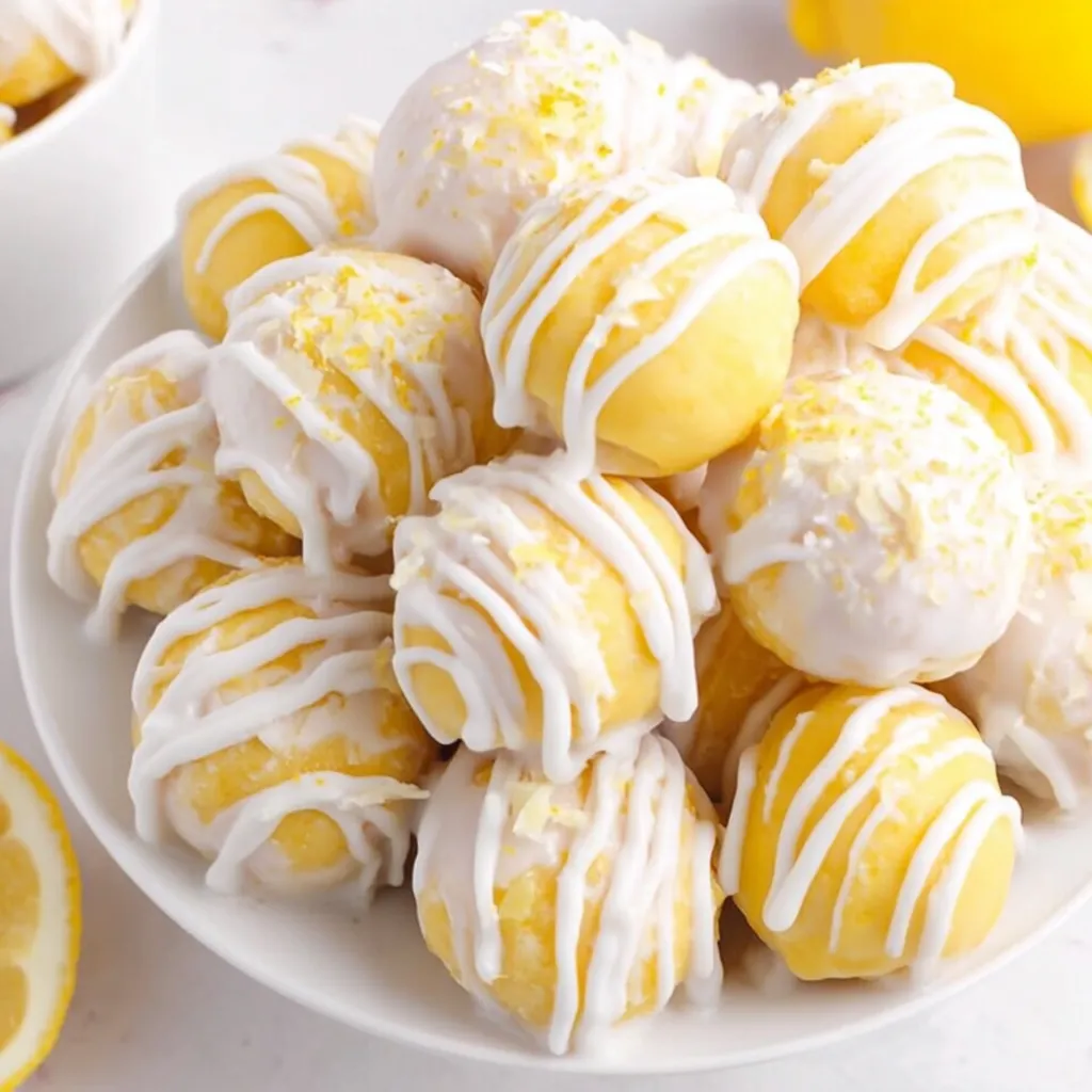 Lemon Cheesecake Bites