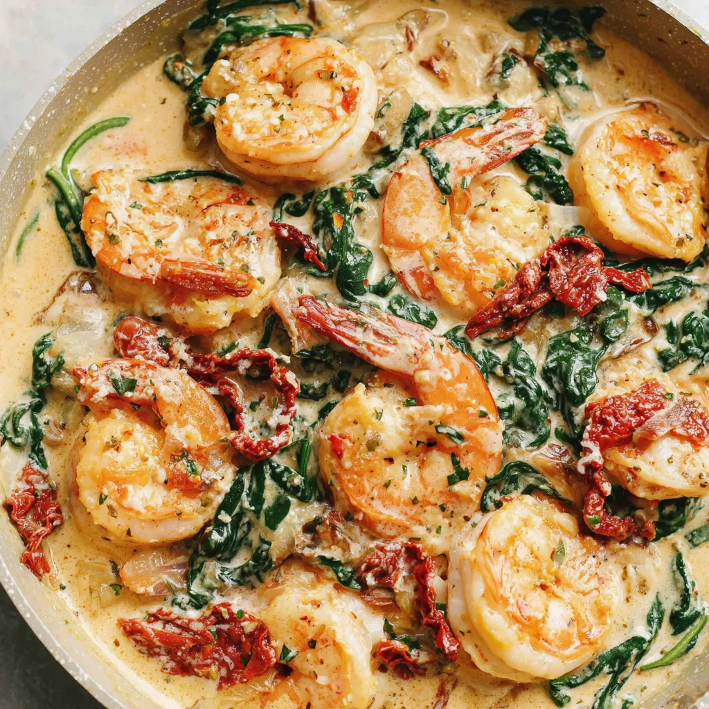 Creamy Tuscan Garlic Shrimp