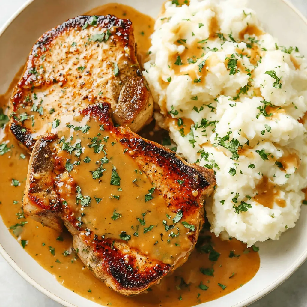 Honey Mustard Pork Chops