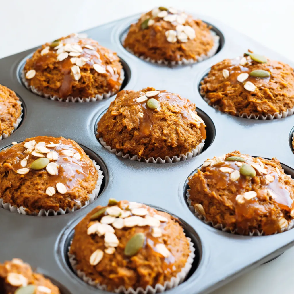 Healthy Pumpkin Muffins