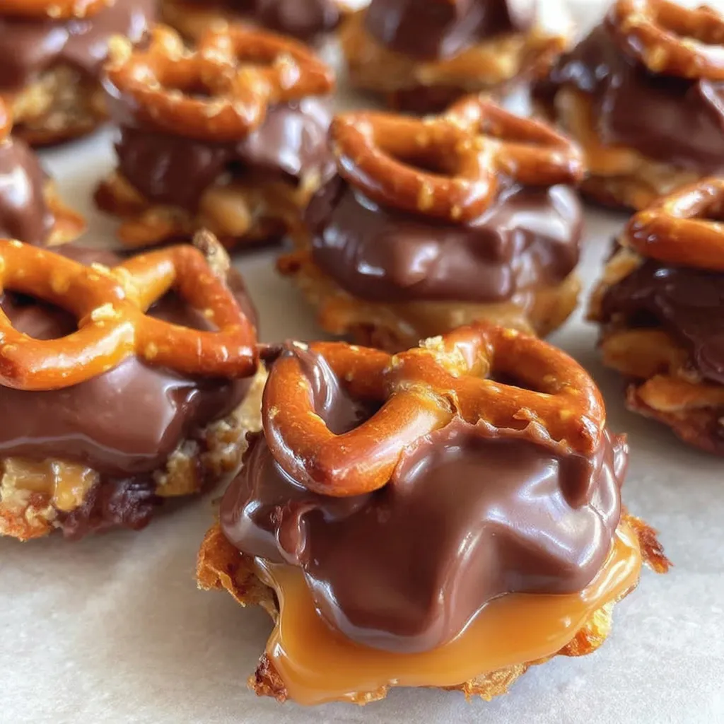 The Best Snickers Pretzel Bites