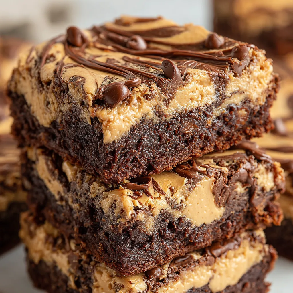 Peanut Butter Brownies
