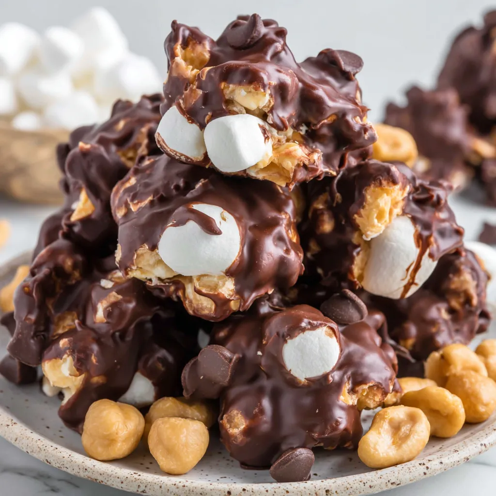 Peanut Marshmallow Clusters