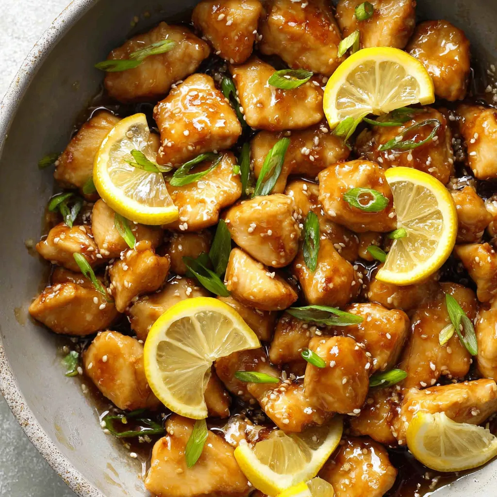 Chinese-Style Lemon Chicken