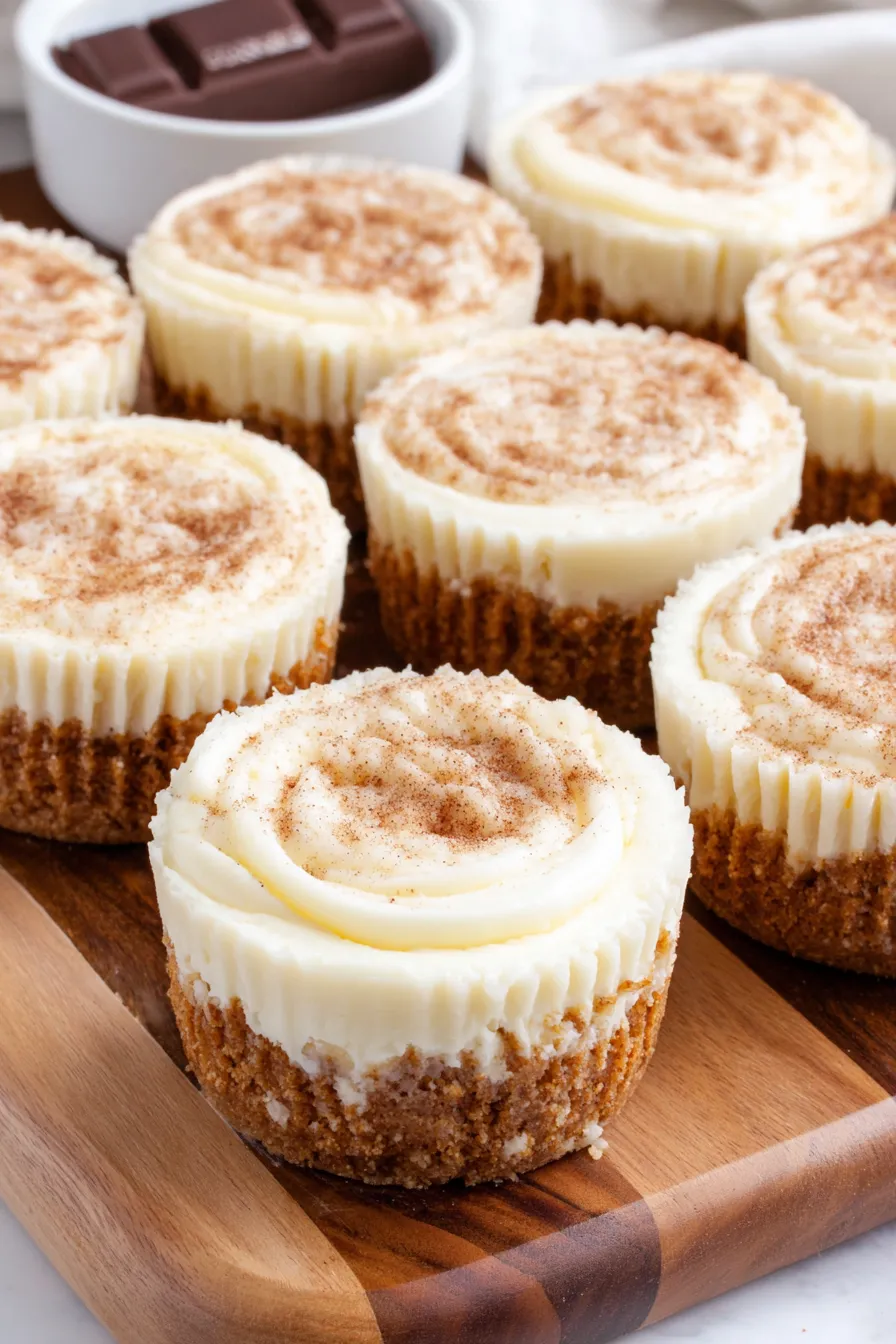 Close-up of piped cream cheese frosting swirl