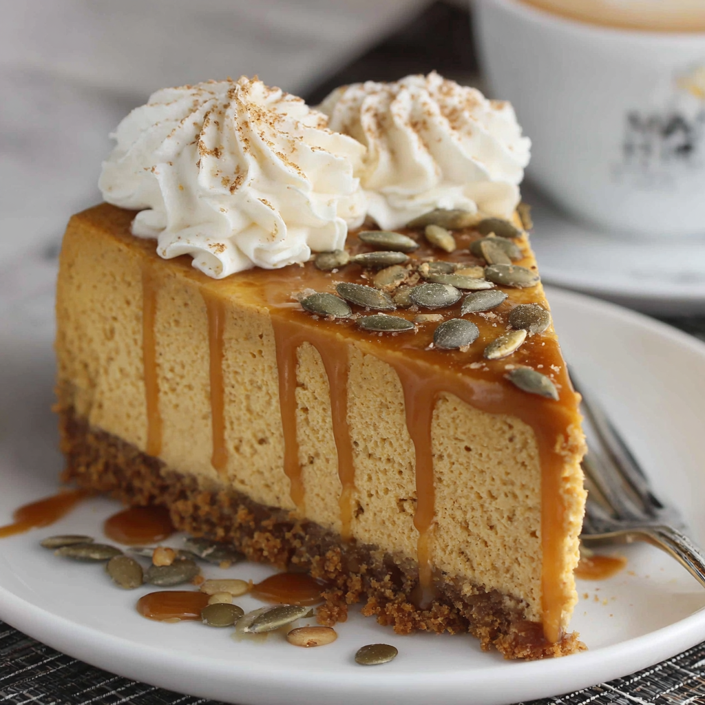No-Crack Pumpkin Cheesecake